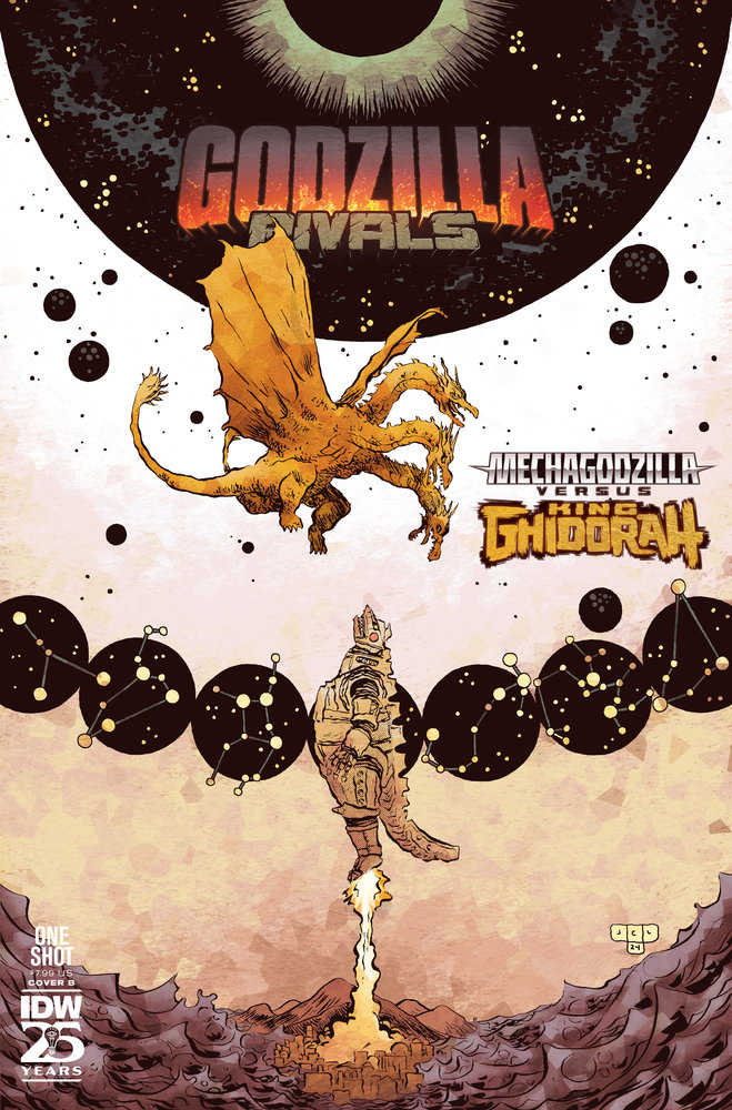 Godzilla Rivals: Mechagodzilla Vs. King Ghidorah (2024) #1B