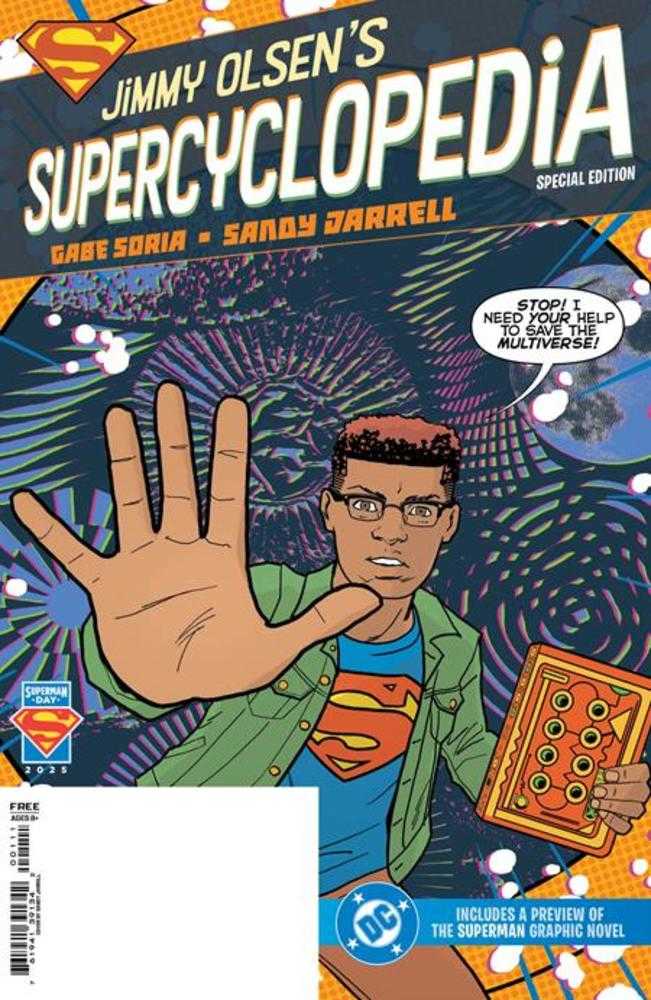 Superman Day 2025 Jimmy Olsens Supercyclopedia