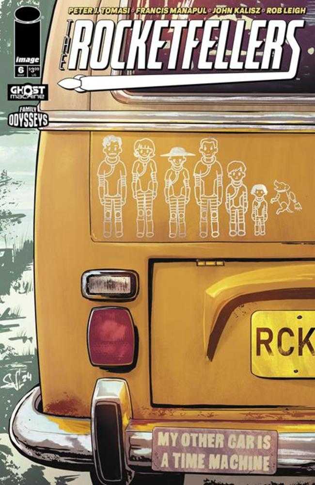 Rocketfellers #6 Cover C Sean Von Gorman Variant