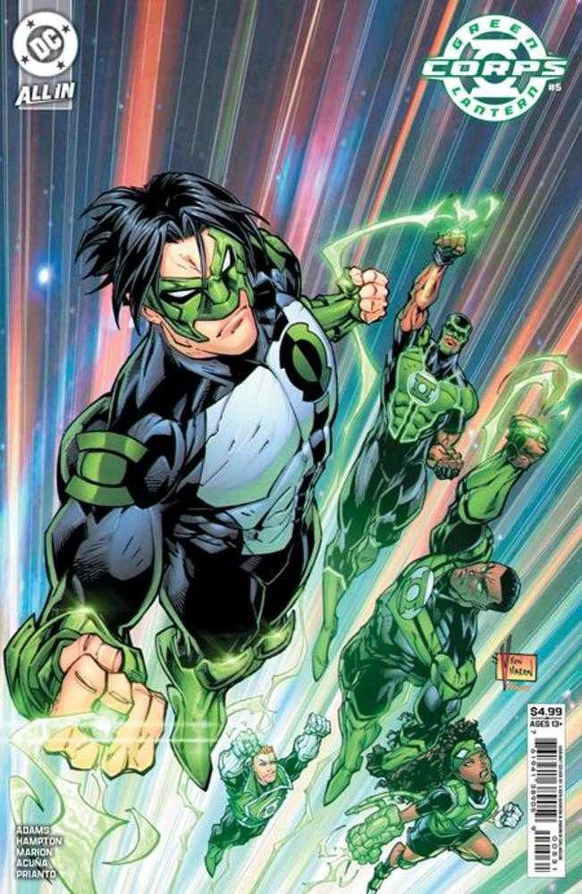Green Lantern Corps #5 Cover B V Ken Marion Card Stock Variant