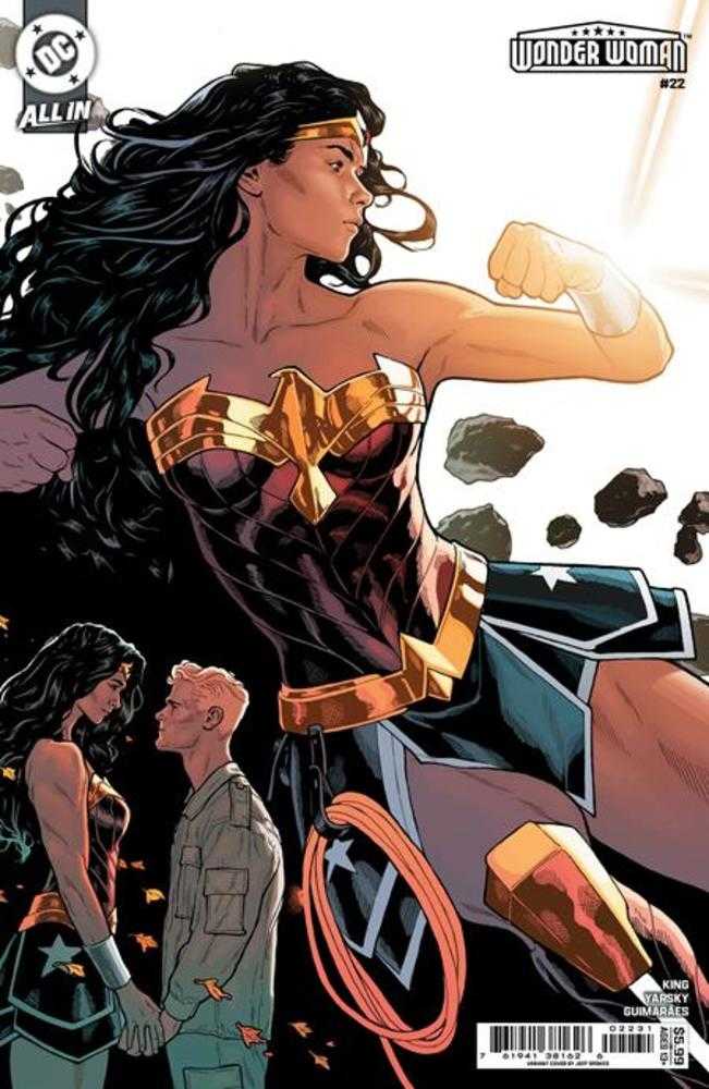 Wonder Woman #22 Cover C Jeff Spokes Card Stock Variant