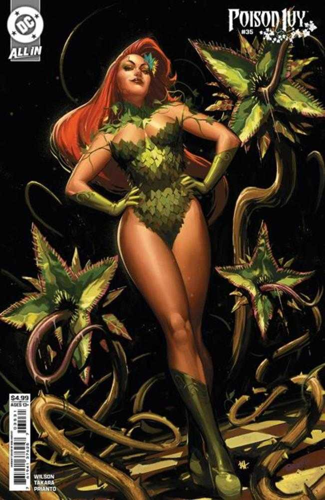 Poison Ivy #35 Cover C Ben Harvey Card Stock Variant – Black