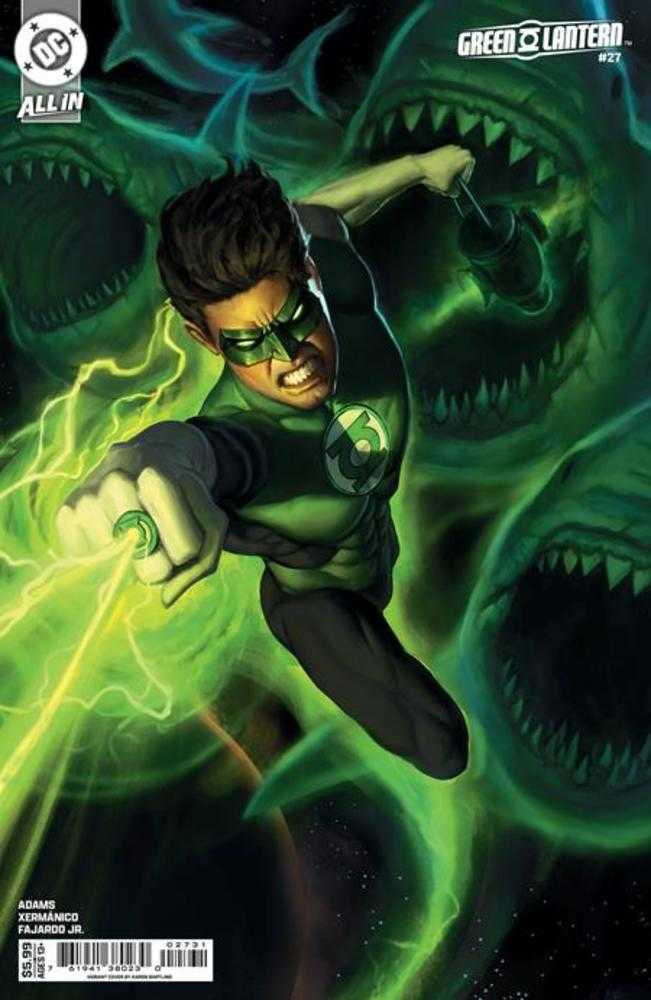 Green Lantern #27 Cover B Aaron Bartling Card Stock Variant (Starbreaker Supremacy)