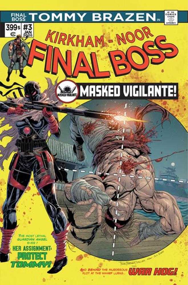 Final Boss #3 Cover F 1 in 100 Tyler Kirkham 70 S Variant (Mature)