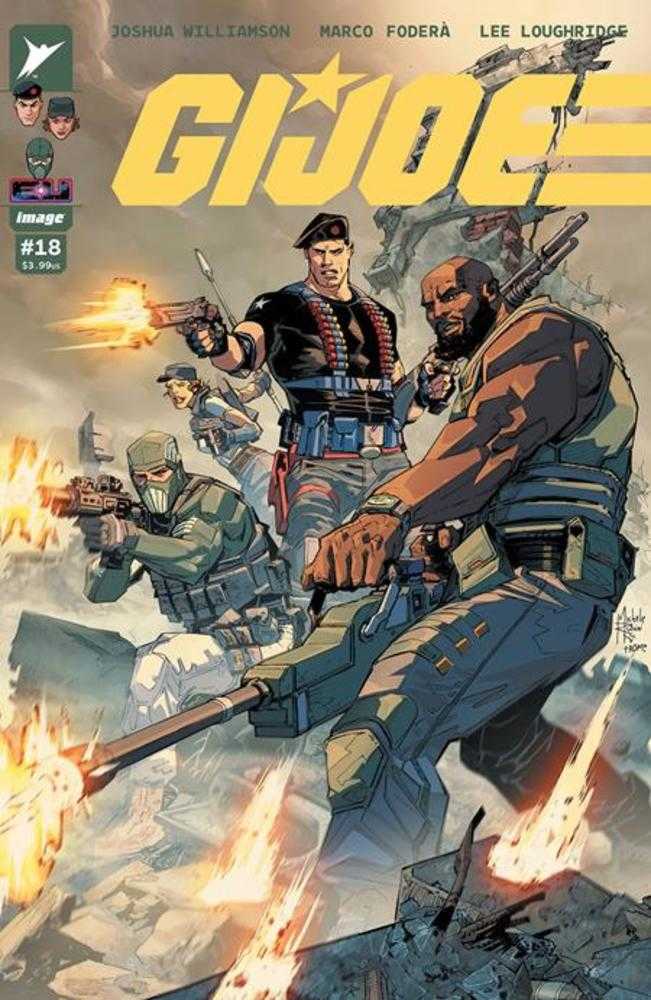 G.I. Joe #18 Cover E 1 in 50 Michele Rubini & Romulo Fajardo Jr Variant