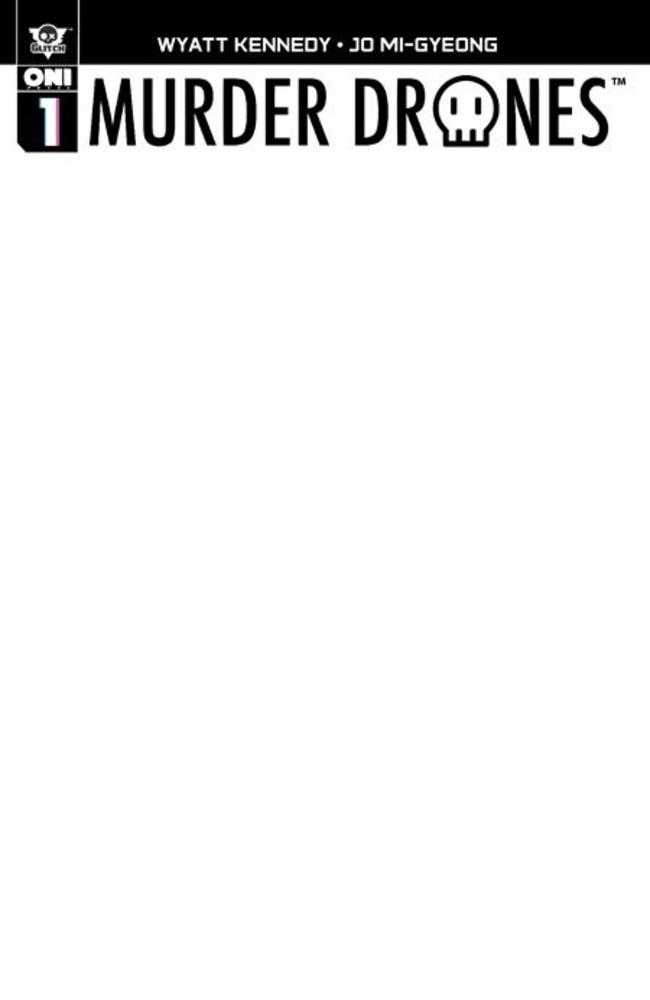 Murder Drones #1 (Of 6) Cover D Blank Sketch Variant