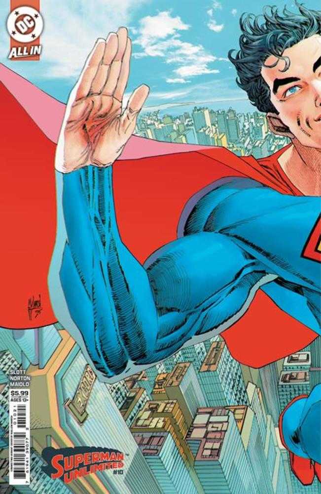 Superman Unlimited #10 Cover B Guillem March Connecting Card Stock Variant