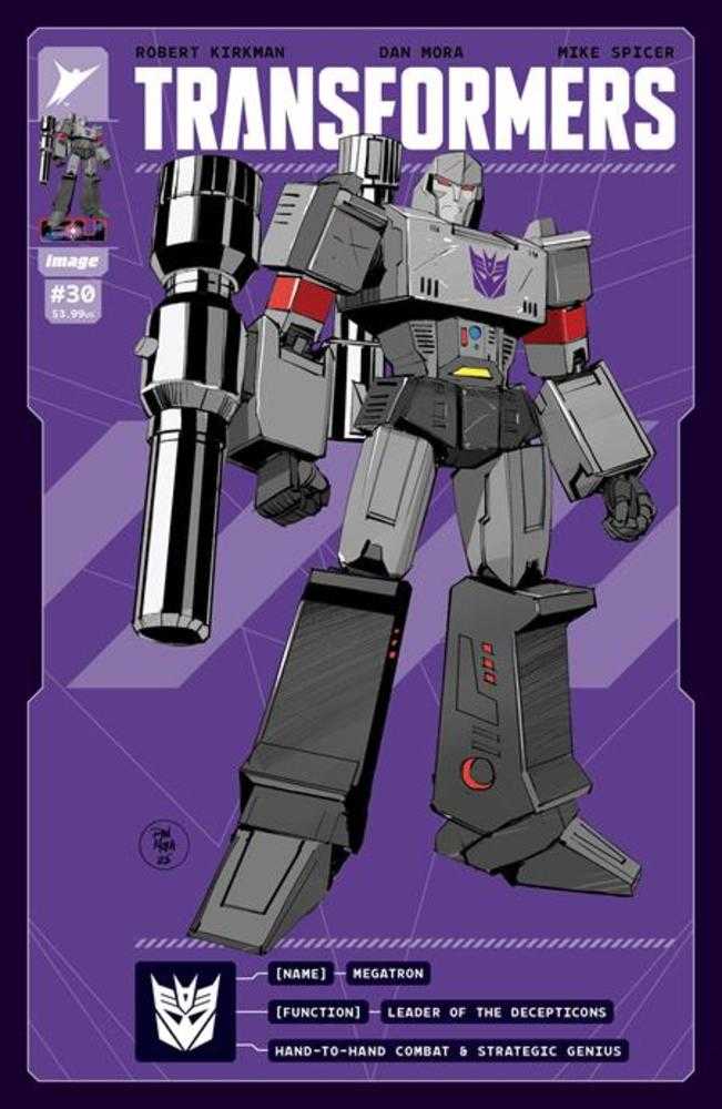 Transformers #30 Cover E 1 in 50 Dan Mora & Andrez Juarez Variant