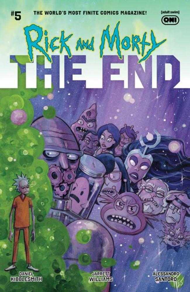 Rick And Morty The End #5 (Of 6) Cover D Inc 1:20 Tom Fowler Variant