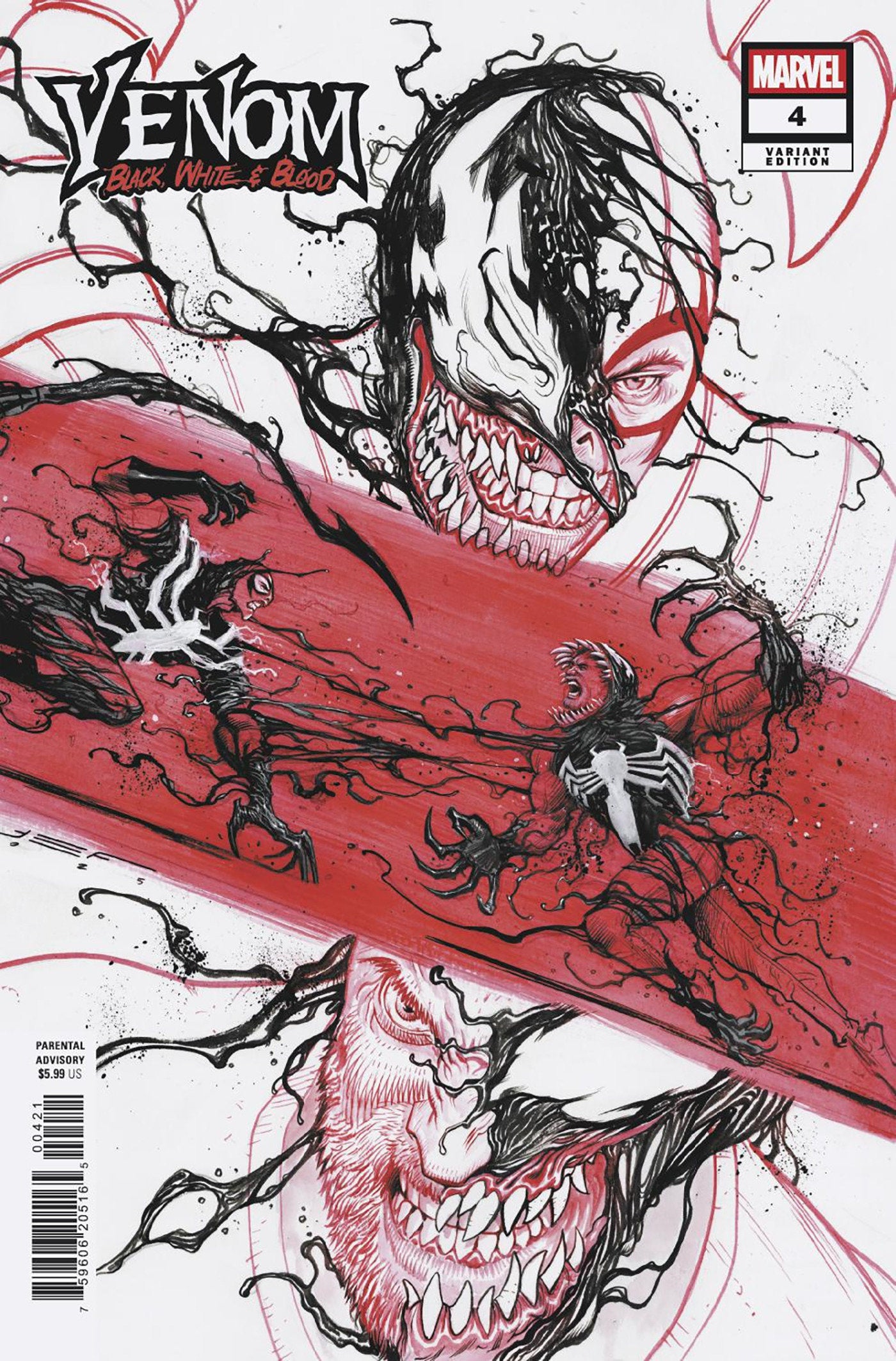 Venom: Black, White & Blood (2025) #4B