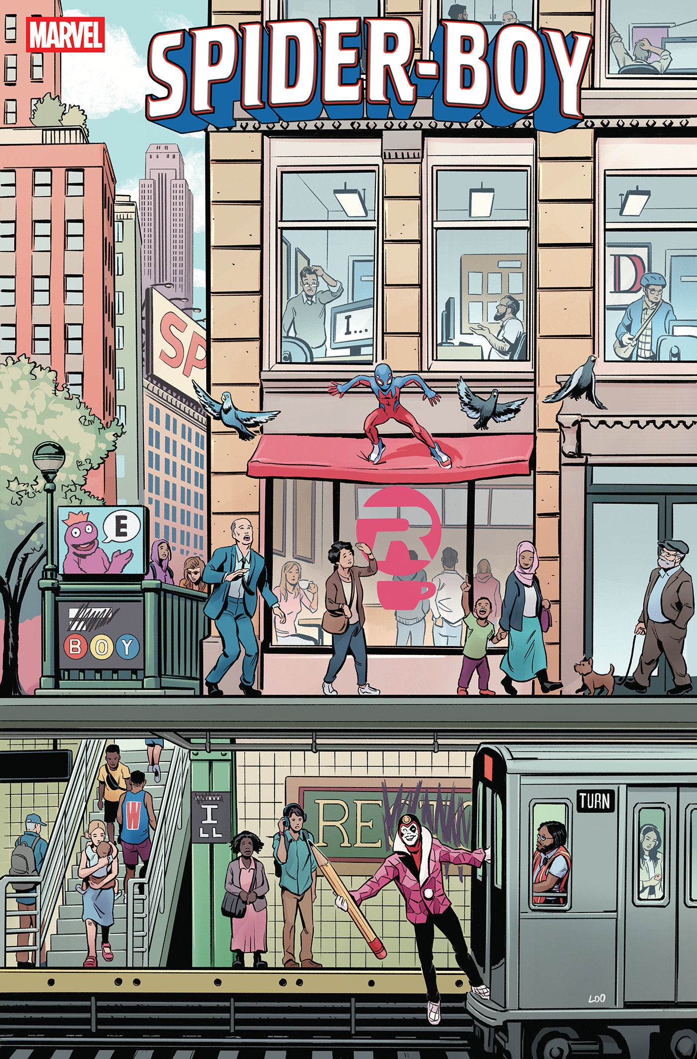 Spider-Boy #20 Jason Loo Puzzle Variant