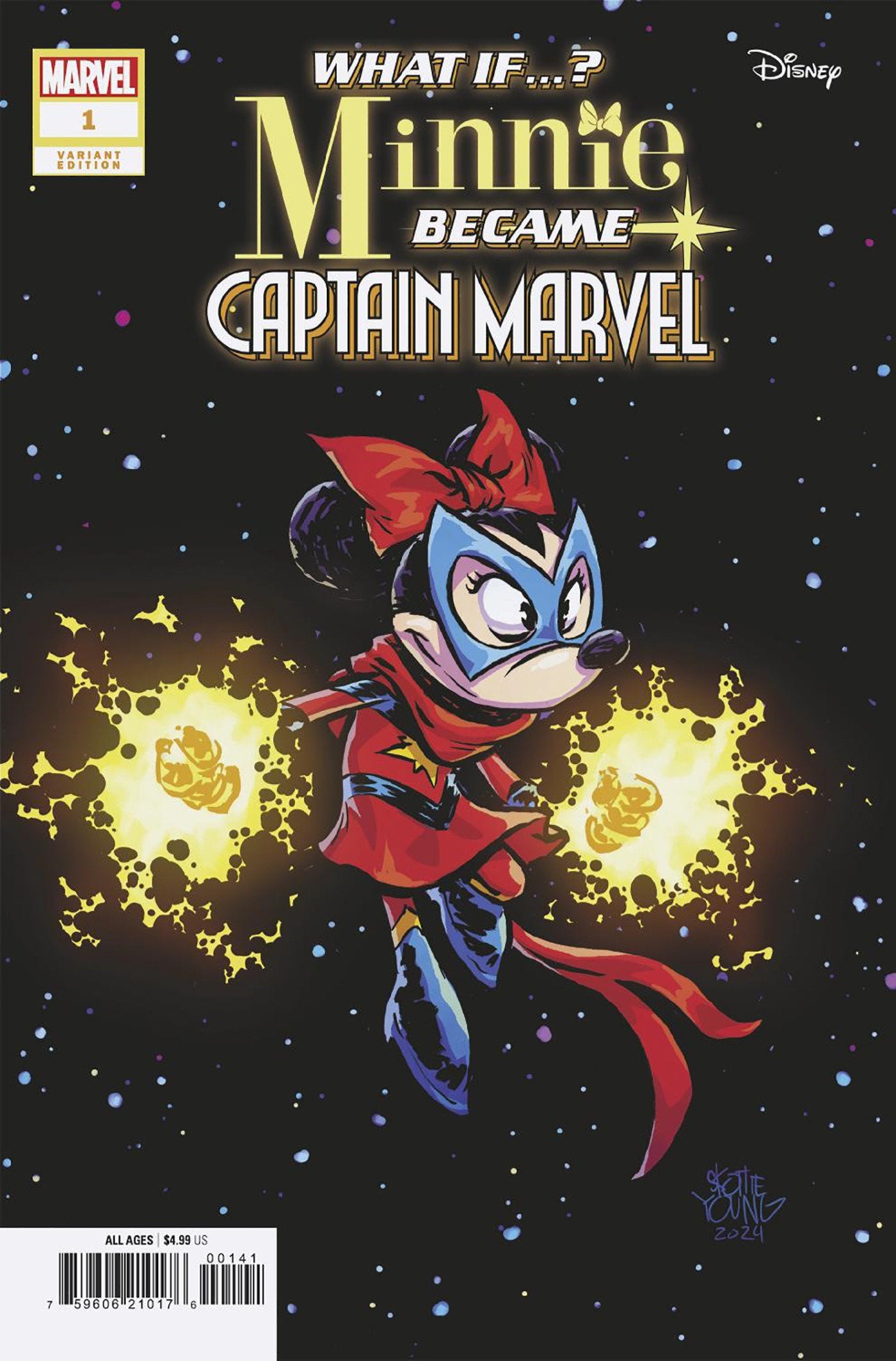 Marvel & Disney: What If...? Minnie Became Captain Marvel (2025) #1D