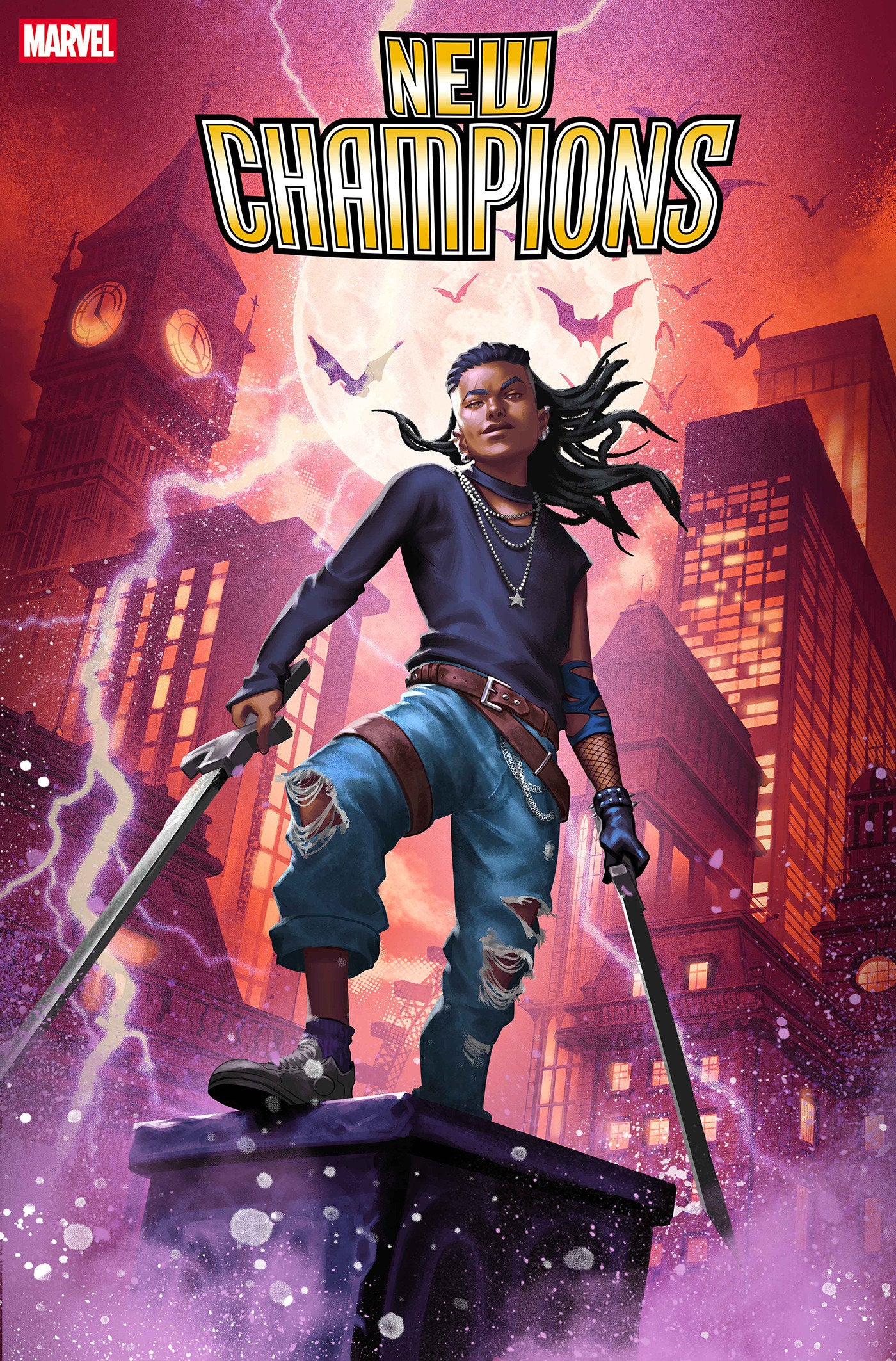 New Champions #7 Mateus Manhanini Nightdrifter First Appearance Variant