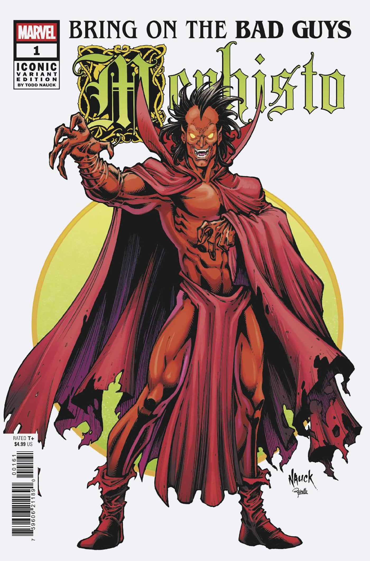 Bring On The Bad Guys: Mephisto #1 Todd Nauck Iconic Variant