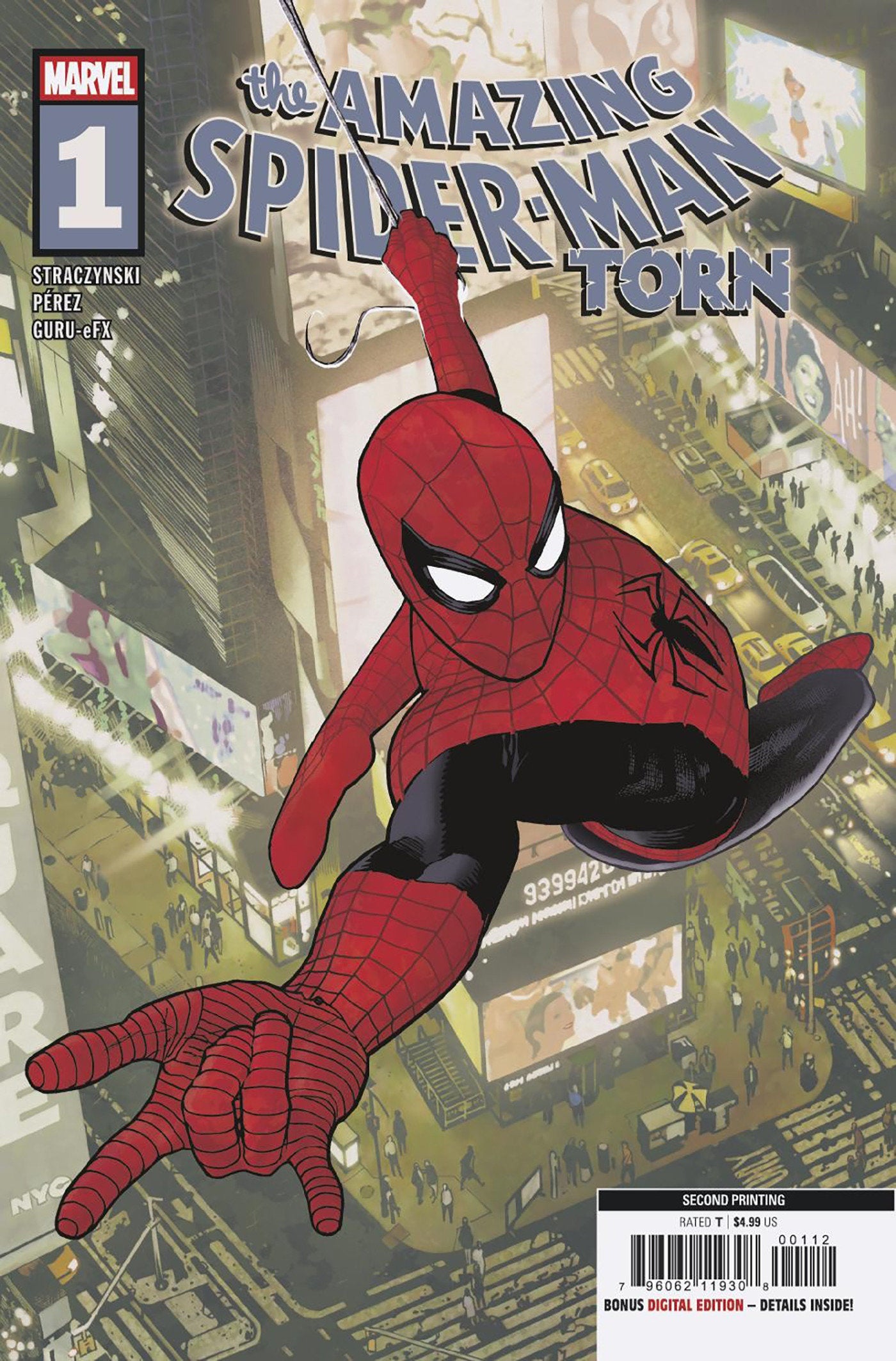 Amazing Spider-Man: Torn (2025) #1 Second Printing
