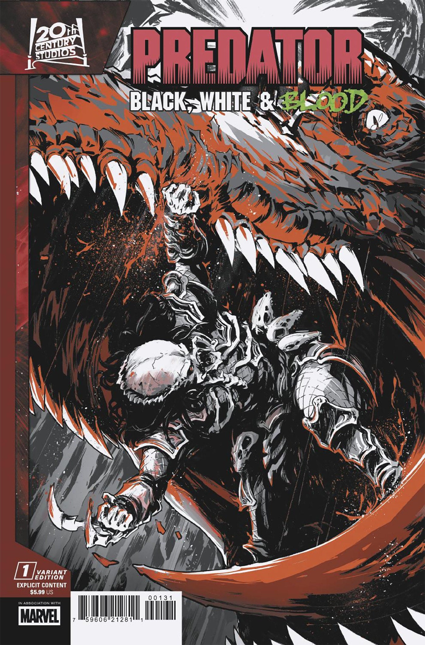 Predator: Black, White & Blood (2025) #1C