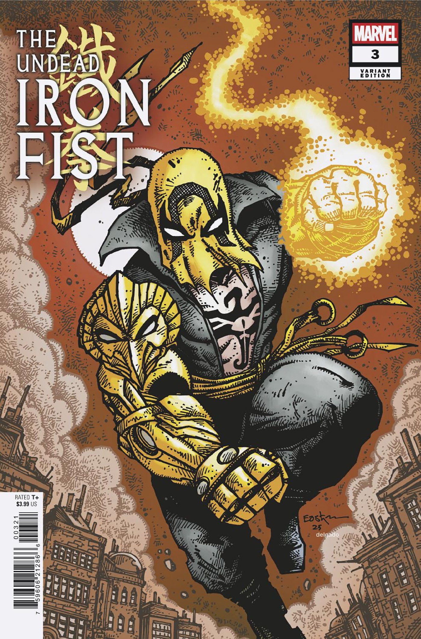 The Undead Iron Fist (2025) #3B