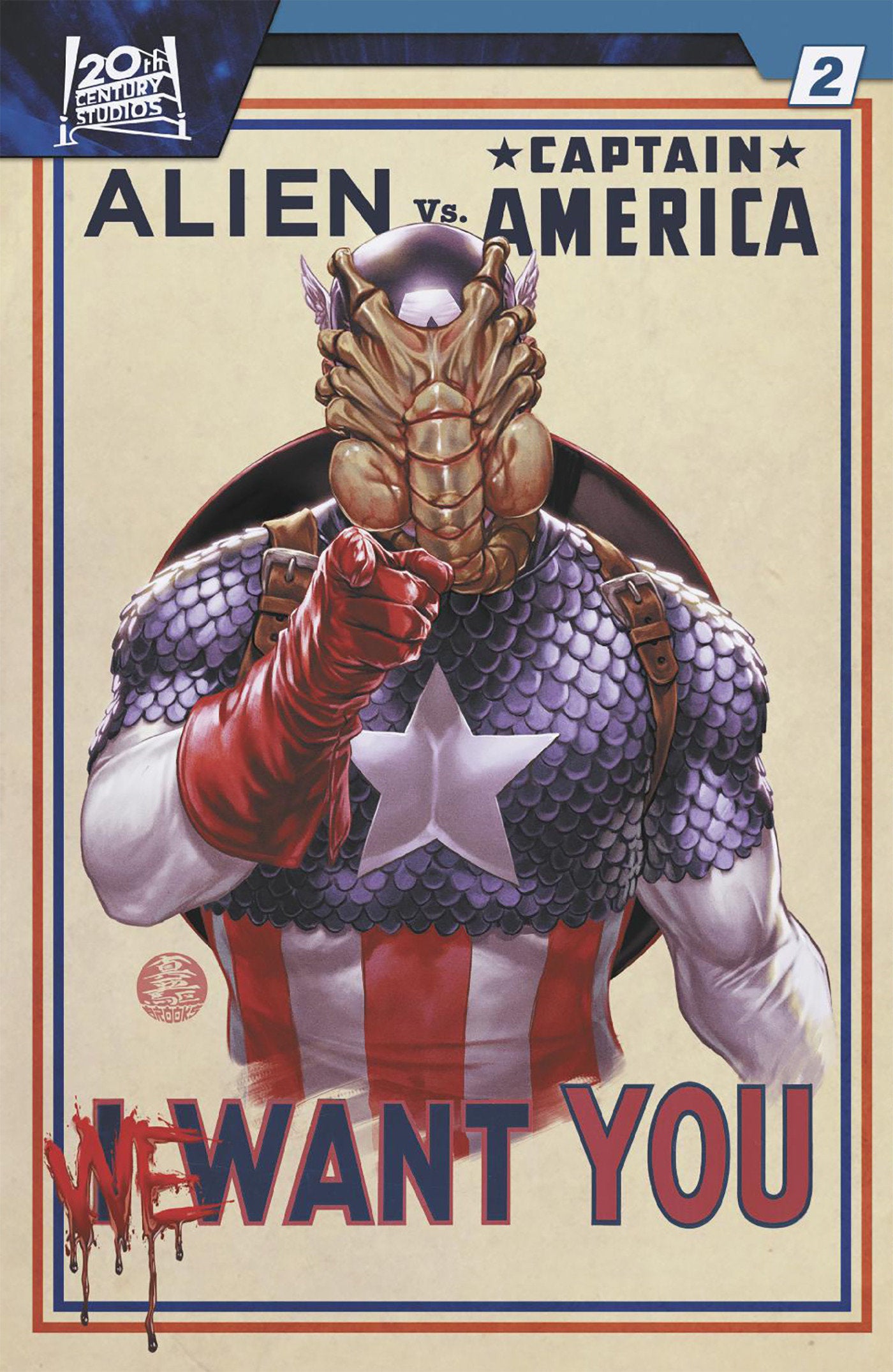 Alien Vs. Captain America (2026) #2C