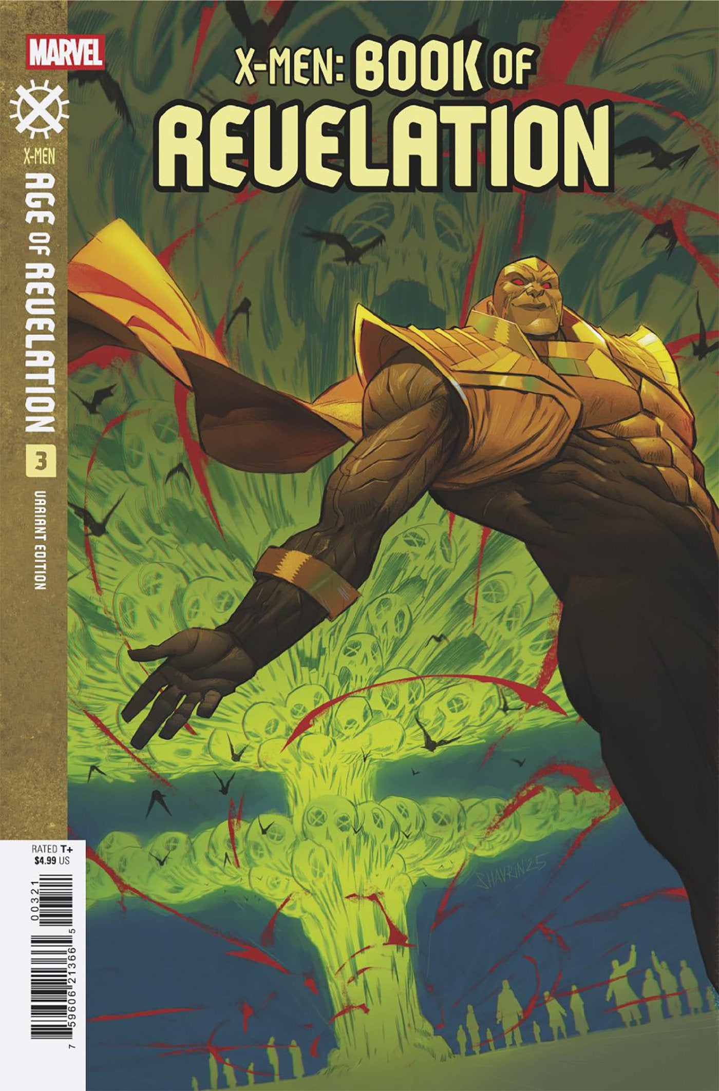 X-Men: Book Of Revelation (2025) #3B