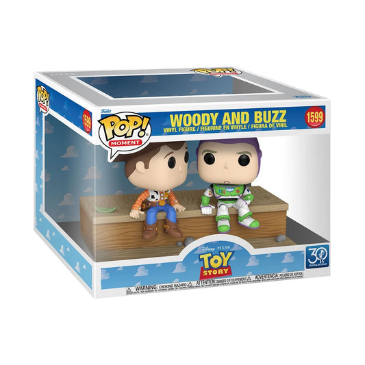 Toy Story 30th Anniversary Woody and Buzz Funko Pop! Moment #1599