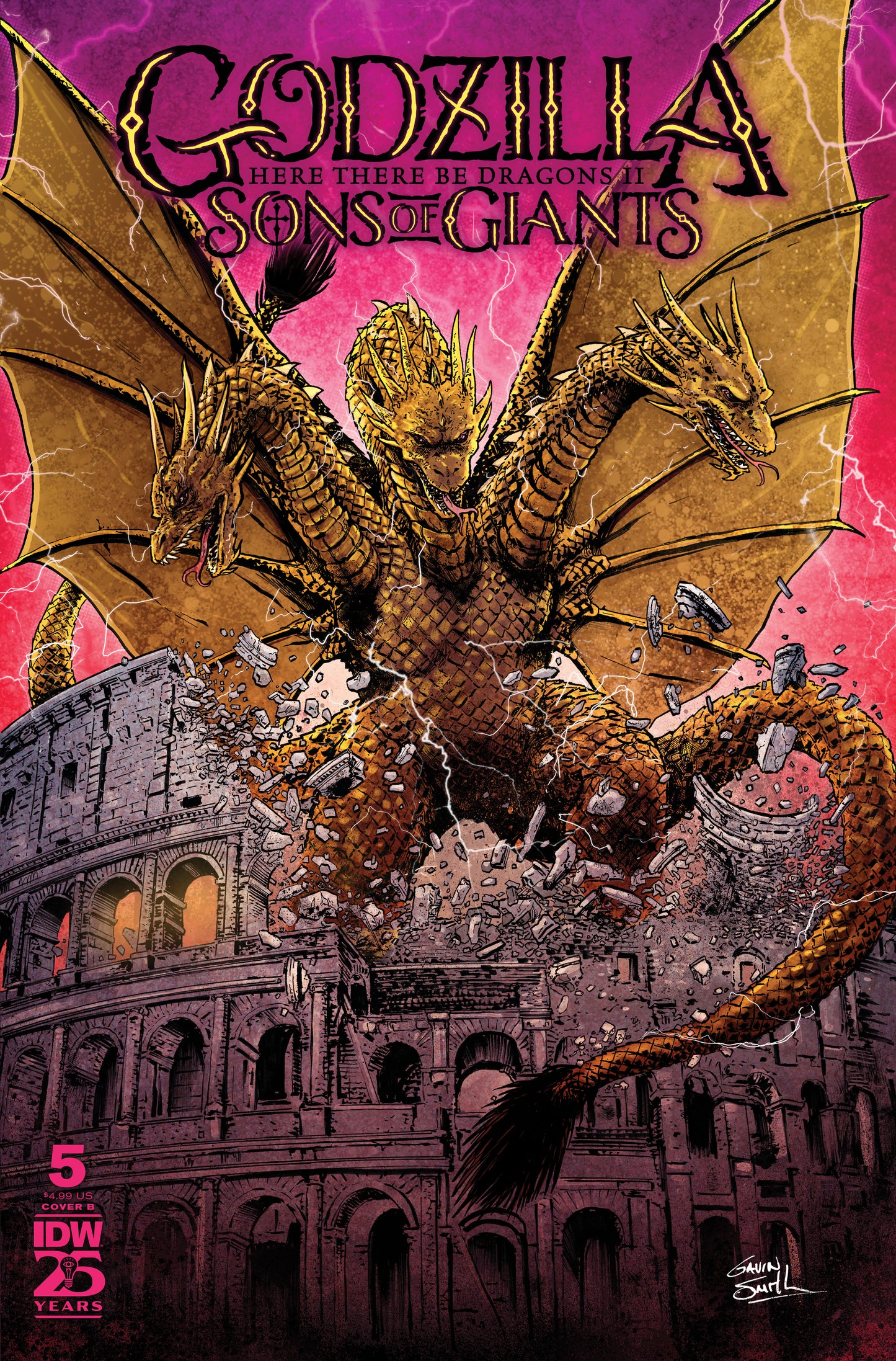 Godzilla: Here There Be Dragons II: Sons Of Giants (2024) #5B