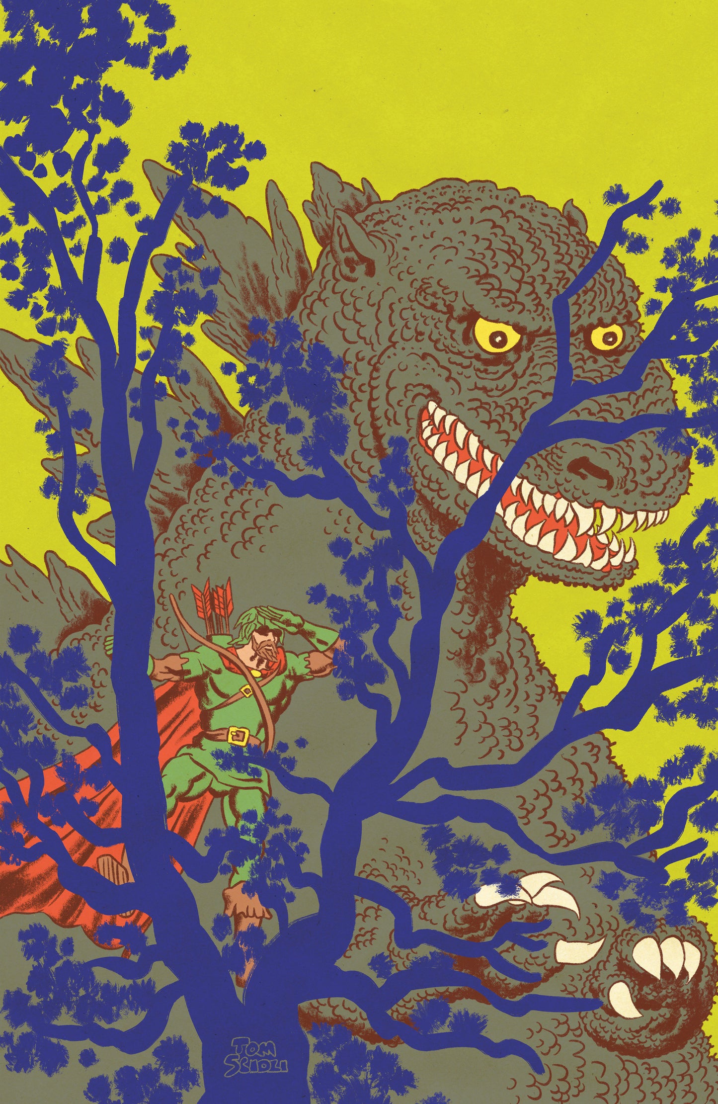 Godzillas Monsterpiece Theatre Presents: Romeo & Juliet & Godzilla Variant Ri (10) (Scioli Robin Hood Variant)