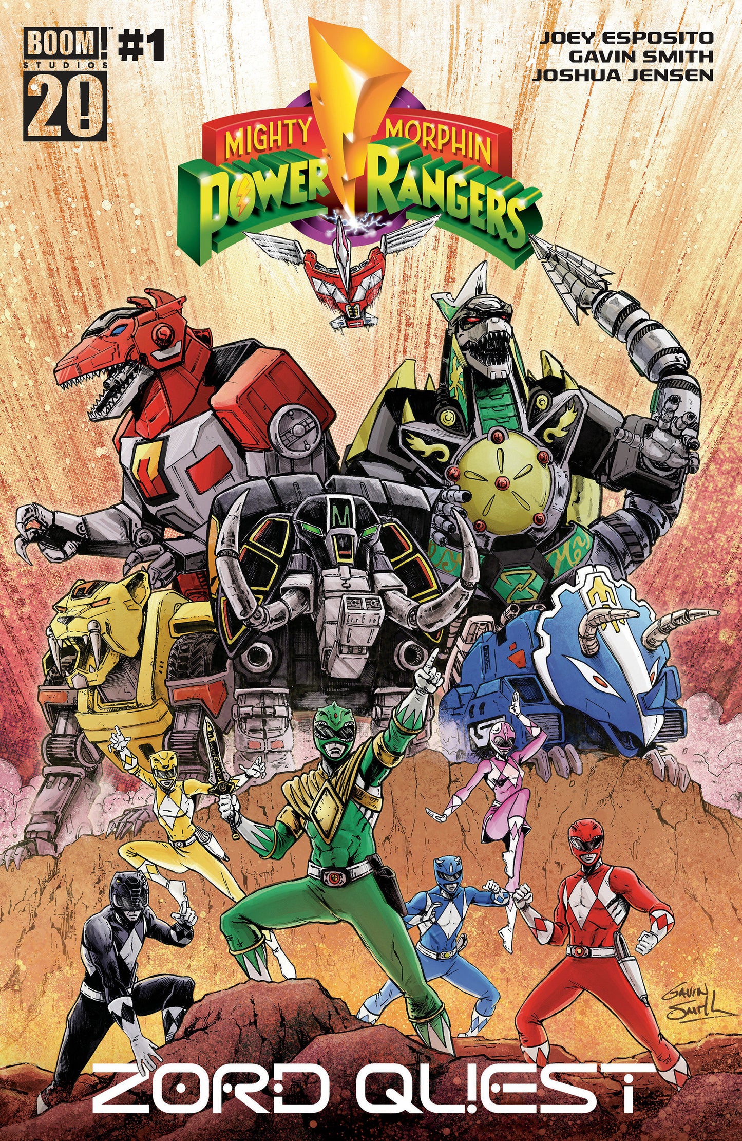 Mighty Morphin Power Rangers: Zord Quest (2025) #1