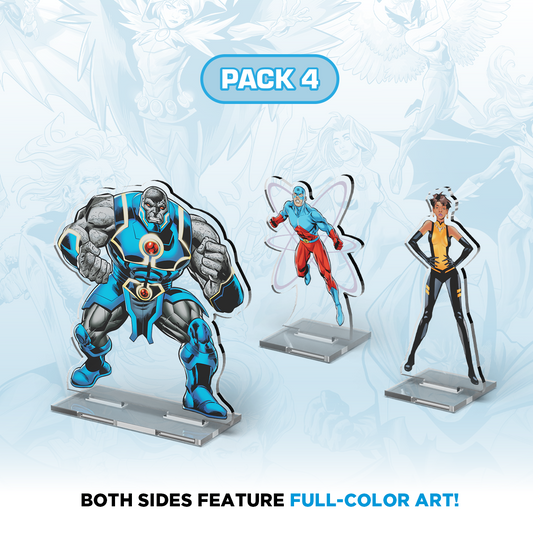 DC 2DZ Acrylic Standees: Pack 4