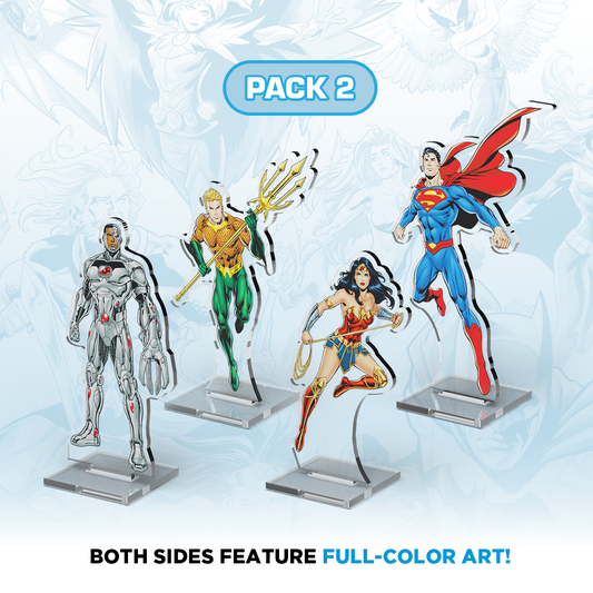 DC 2DZ Acrylic Standees: Pack 2