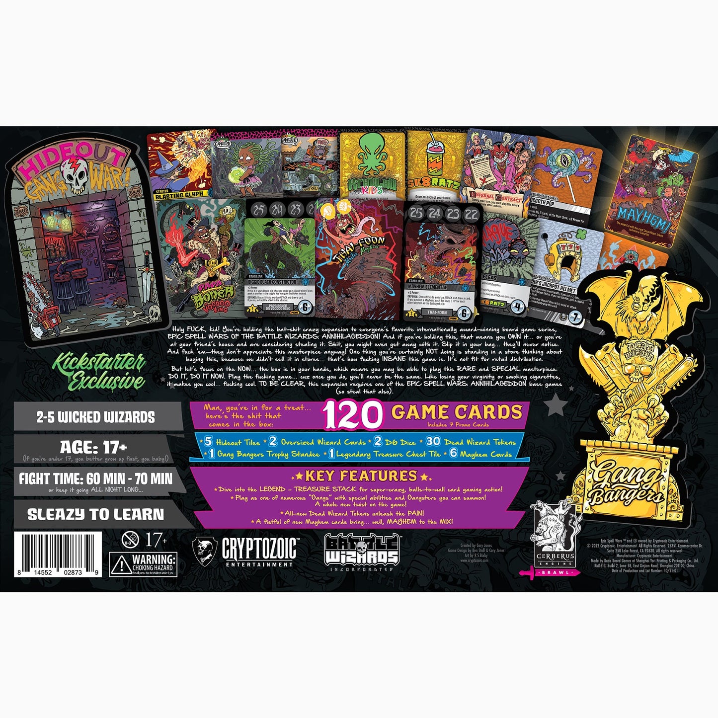Epic Spell Wars of the Battle Wizards: ANNIHILAGEDDON — Gang Bangers (KICKSTARTER EXCLUSIVE)