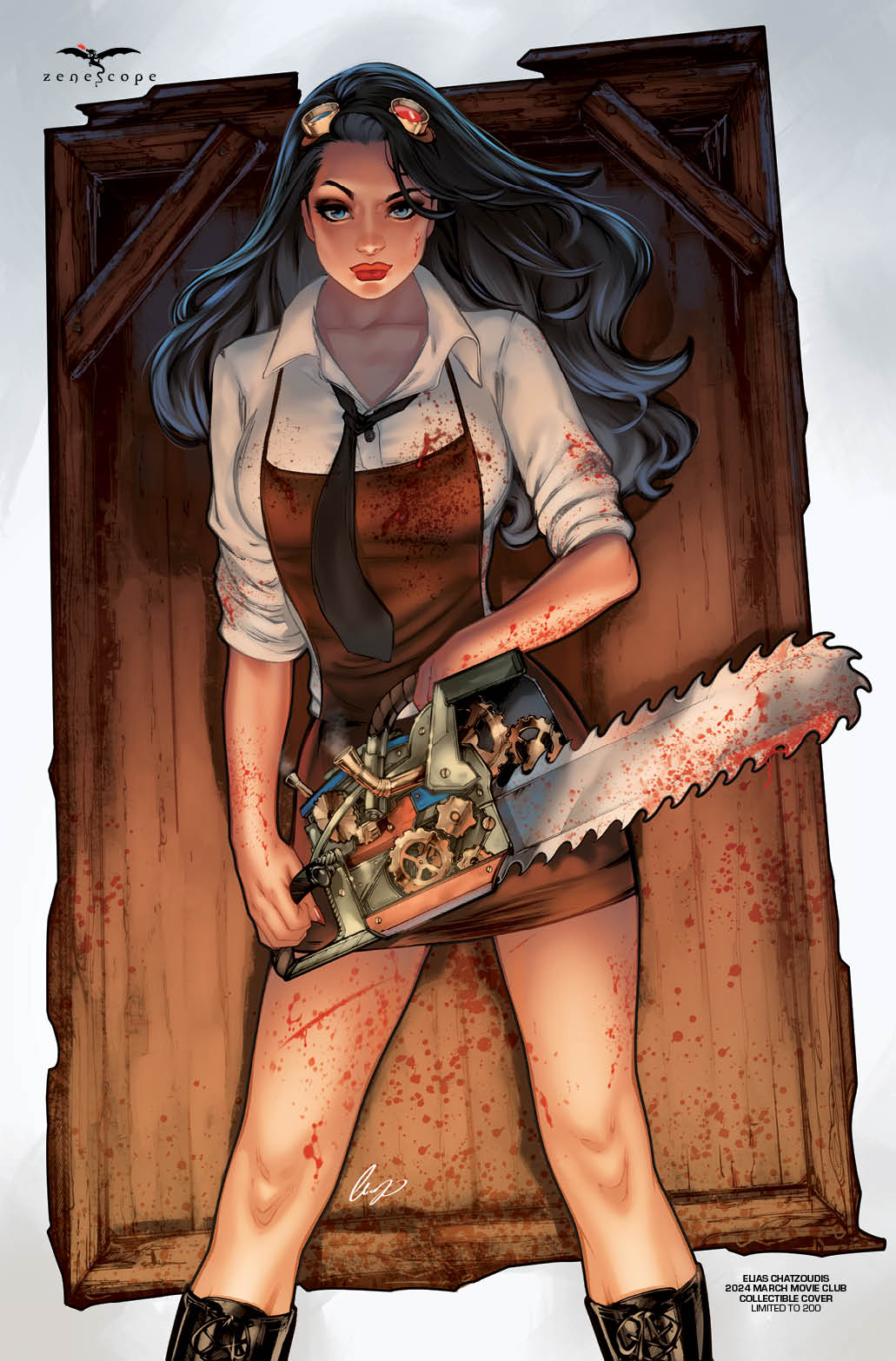 Elias Chatzoudis - 2024 March Movie Club Collectible Cover - LE 200