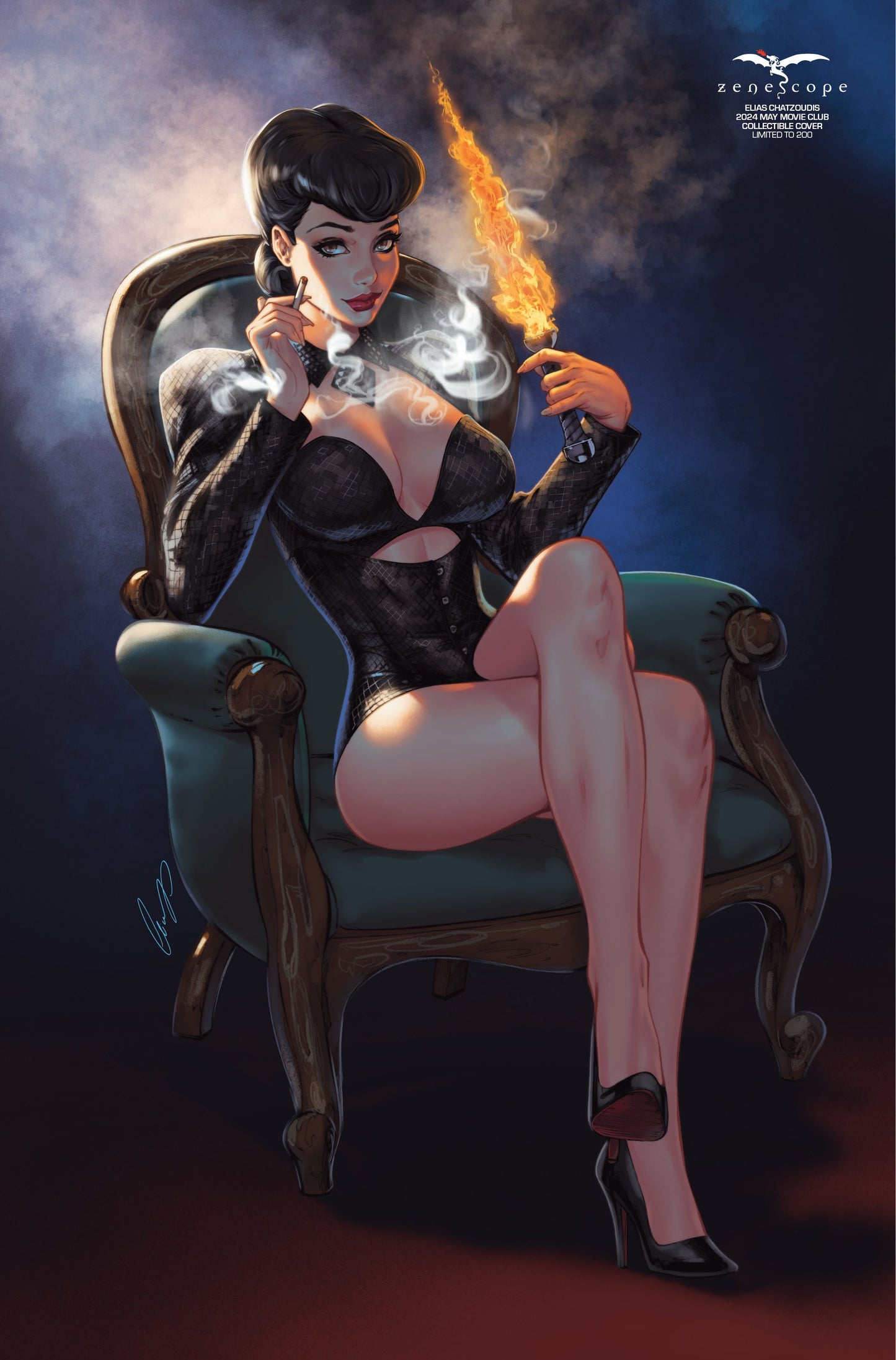 Elias Chatzoudis - 2024 May Movie Club Collectible Cover - LE 200