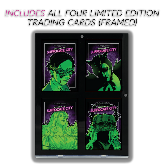 The Funeral Portrait: Welcome To Suffocate City - SIGNED Graphic Novel (Platinum Limited Edition)