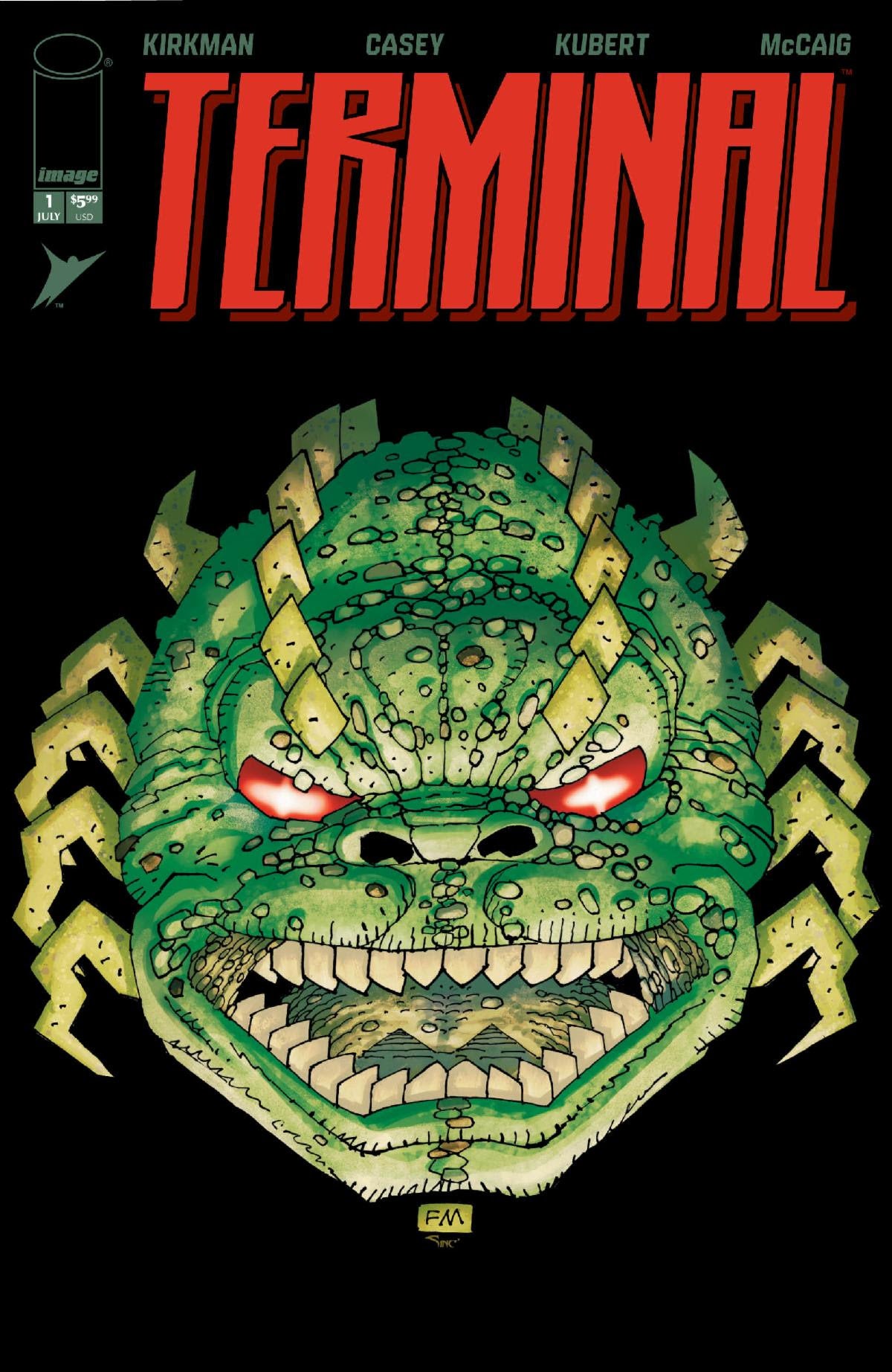 Terminal #1 Cover G 1:100 Frank Miller Variant