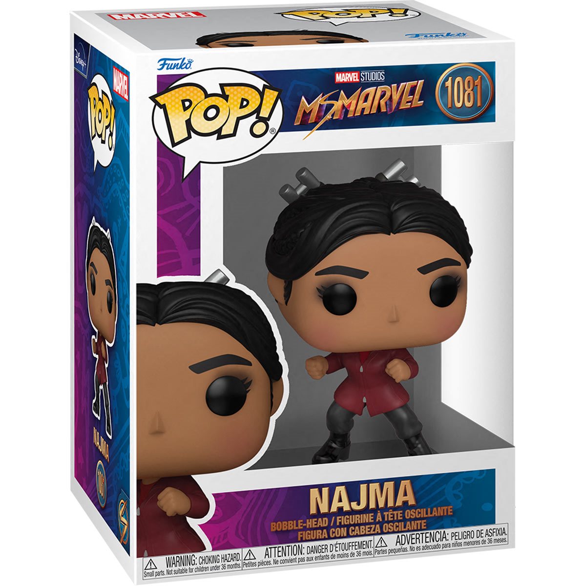Ms. Marvel Najma Pop! Vinyl Figure #1081