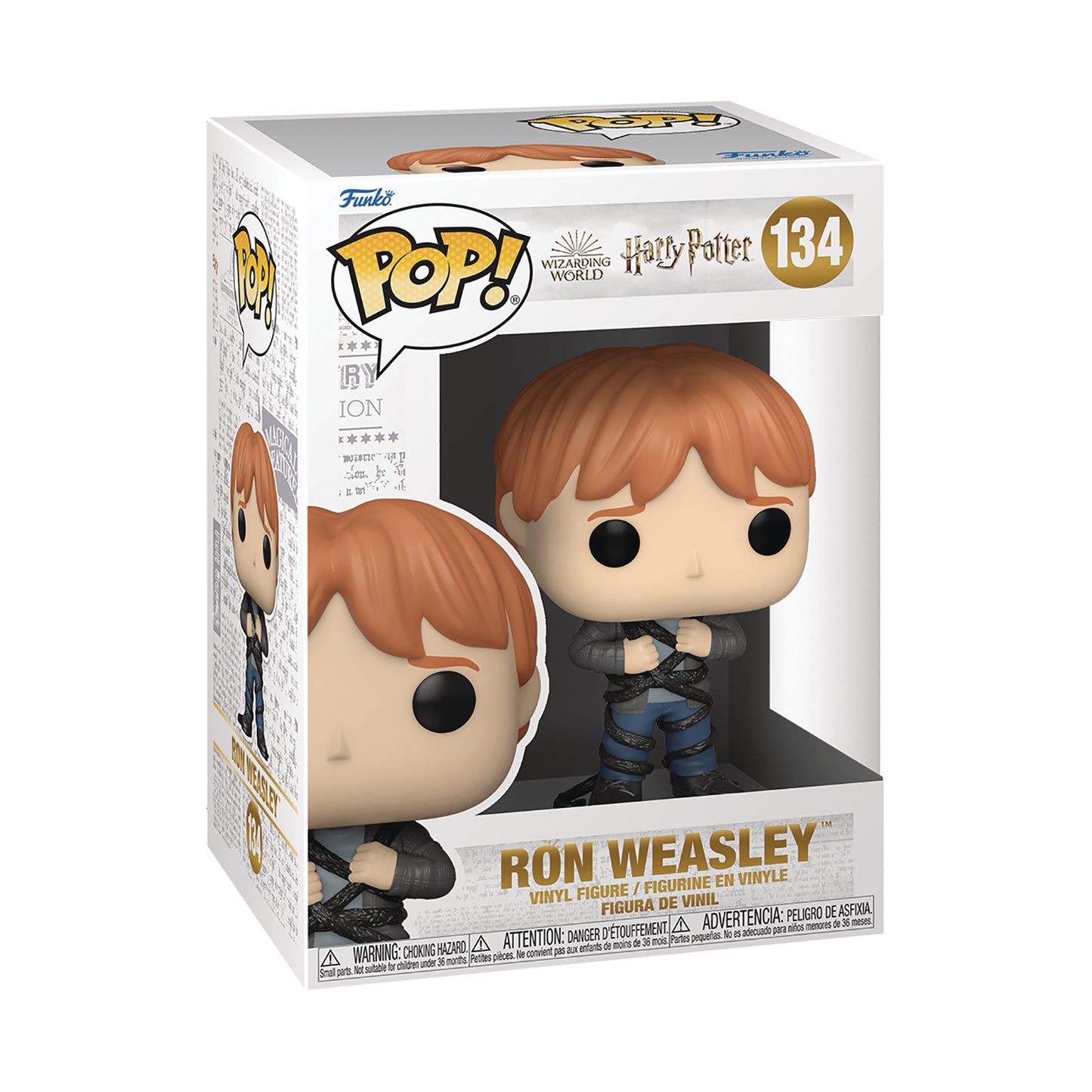 Pop! Wizarding World: Harry Potter 20th Anniversary - Ron in Devil's Snare #134 Vinyl Figure