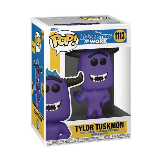 Pop! Disney: Monsters At Work - Tylor Tuskmon #1113 Vinyl Figure