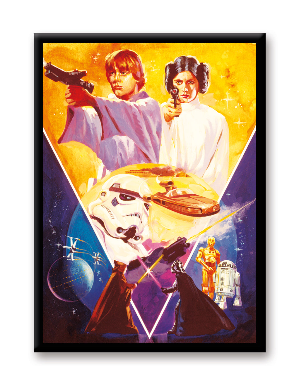 Star Wars Art Flat Magnet - B