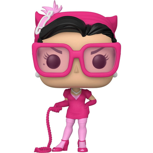 Pop! Heroes: Breast Cancer Awareness Bombshell - Catwoman #225 Vinyl Figure