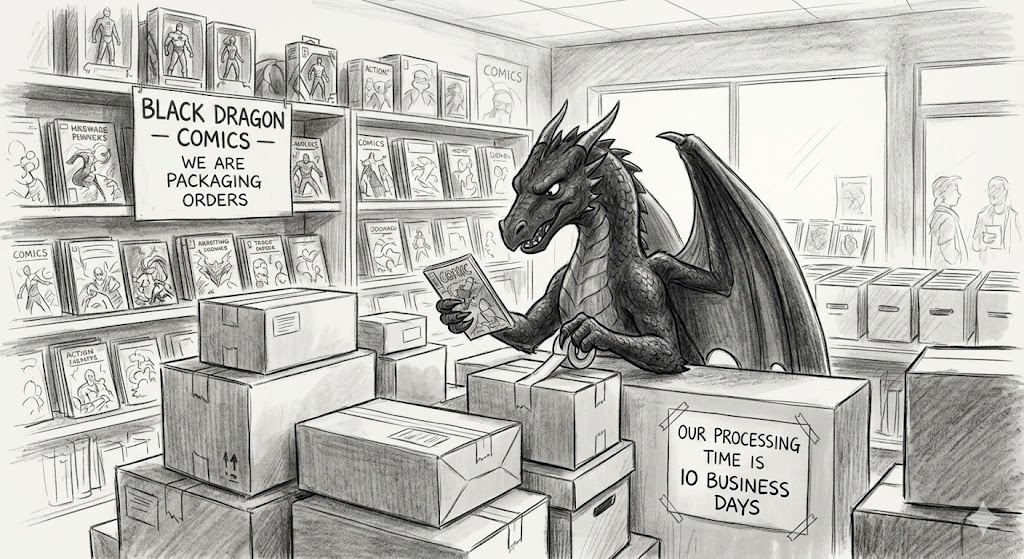 The Black Dragon Comics Vault Just Got Bigger: Introducing the Collector's Network!