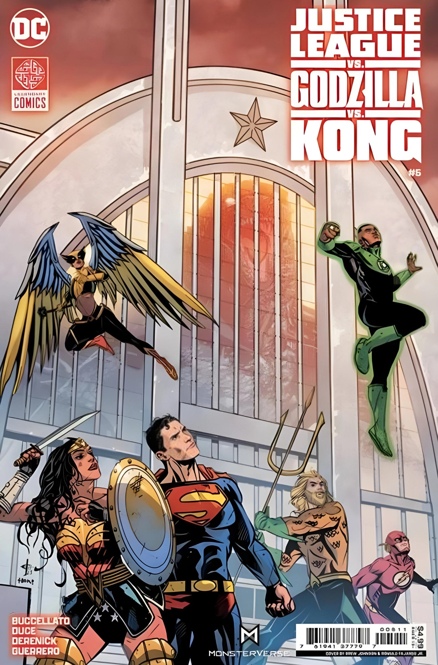 Justice League Vs. Godzilla Vs. Kong (2023) #5