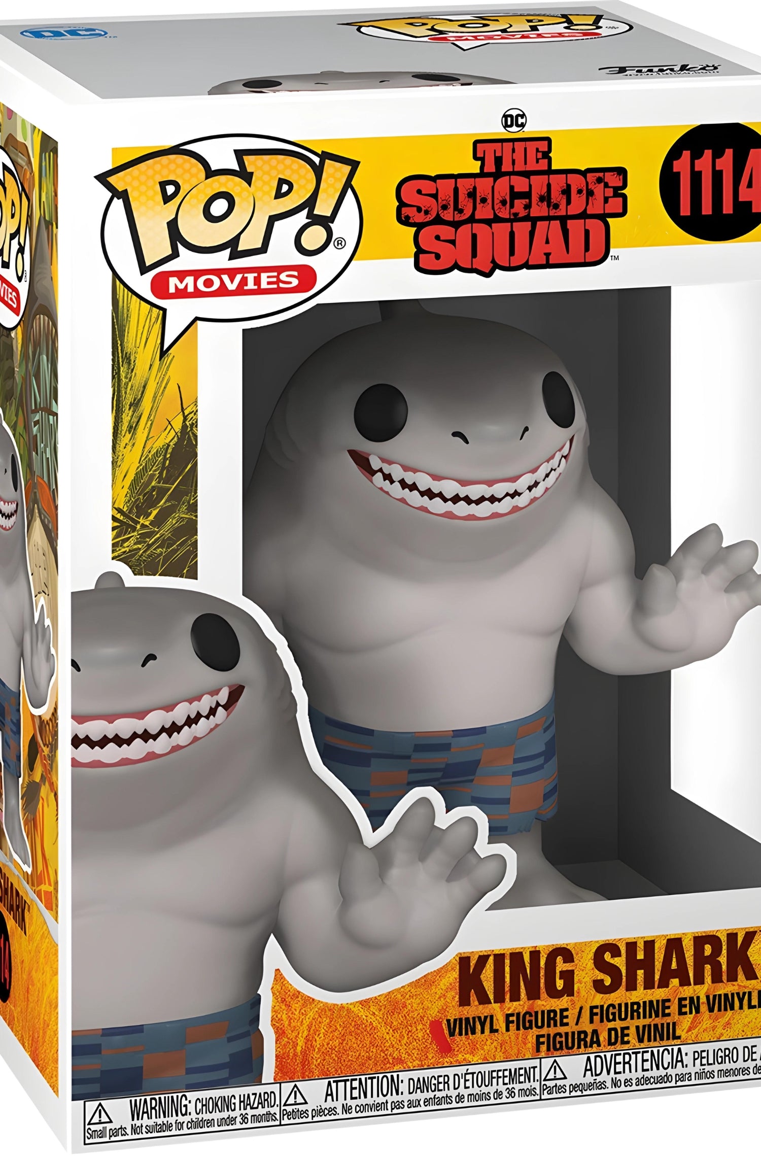 Pop! Movies: The Suicide Squad - King Shark #1114 Vinyl Figure