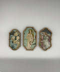 Renaissance Art Wooden Magnet Set of 3