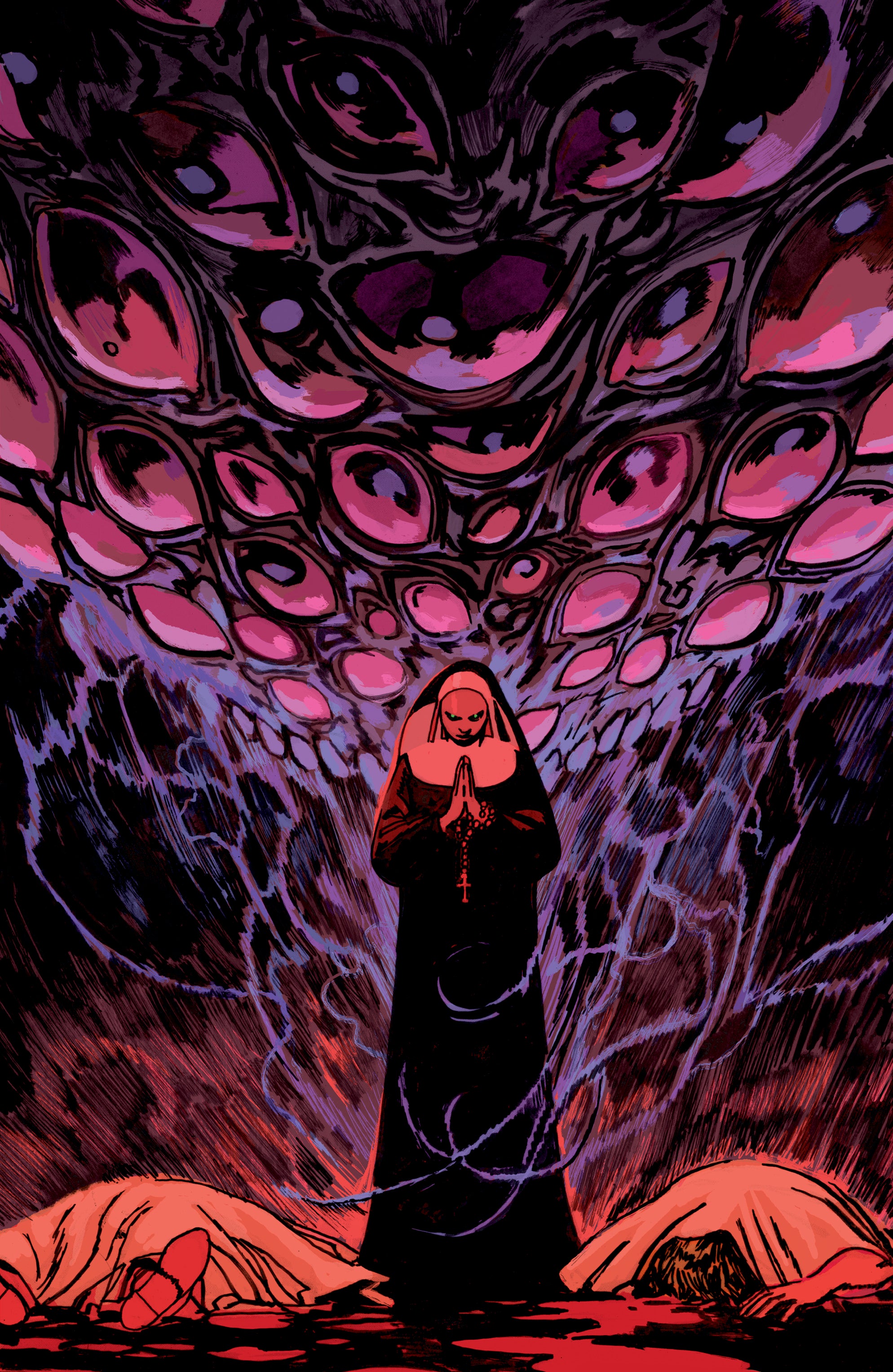 Excommunicated #1 Cover E Inc 1:40 Joshua Hixson Full Art Variant