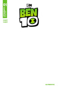 Ben 10 #1 2nd Printing Cover C Blank Authentix Variant