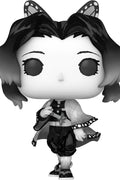 Funko Pop! vinyl figure with black and white hair and outfit on a white background