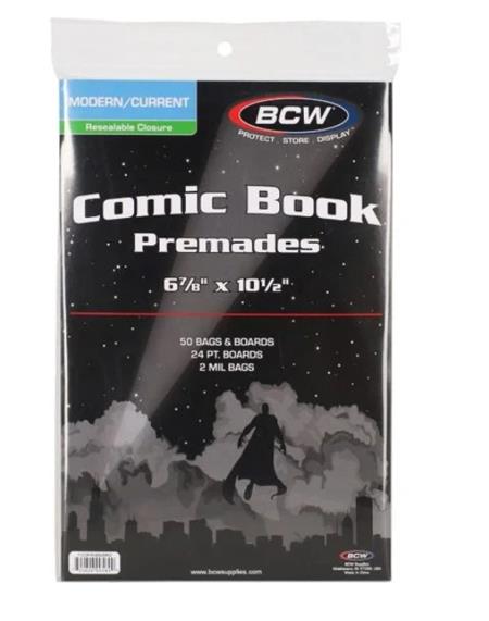 Premade Resealable Current Bag And Board (50 Pack)
