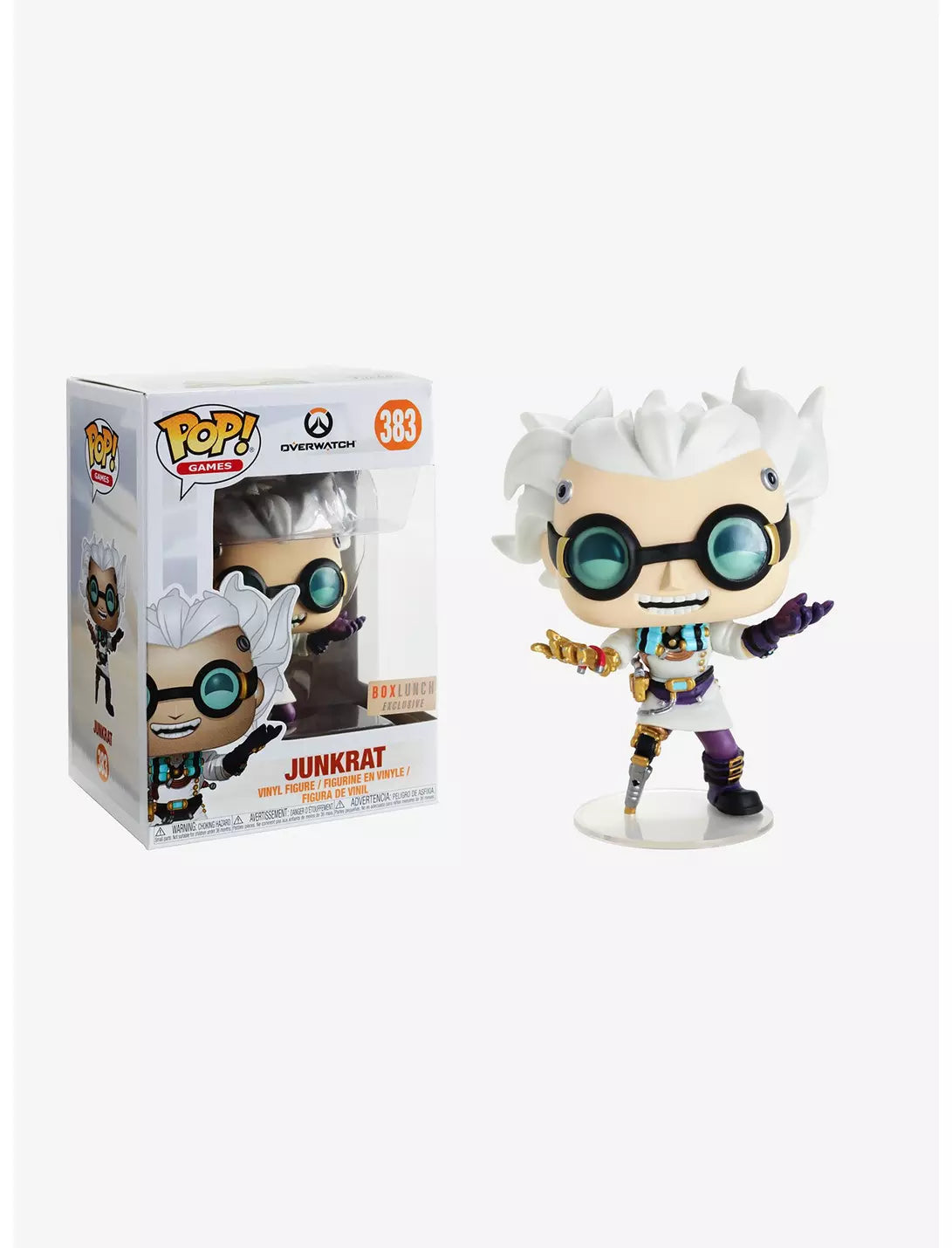 Pop! Games: Overwatch - Junkrat #383 Box Lunch Exclusive