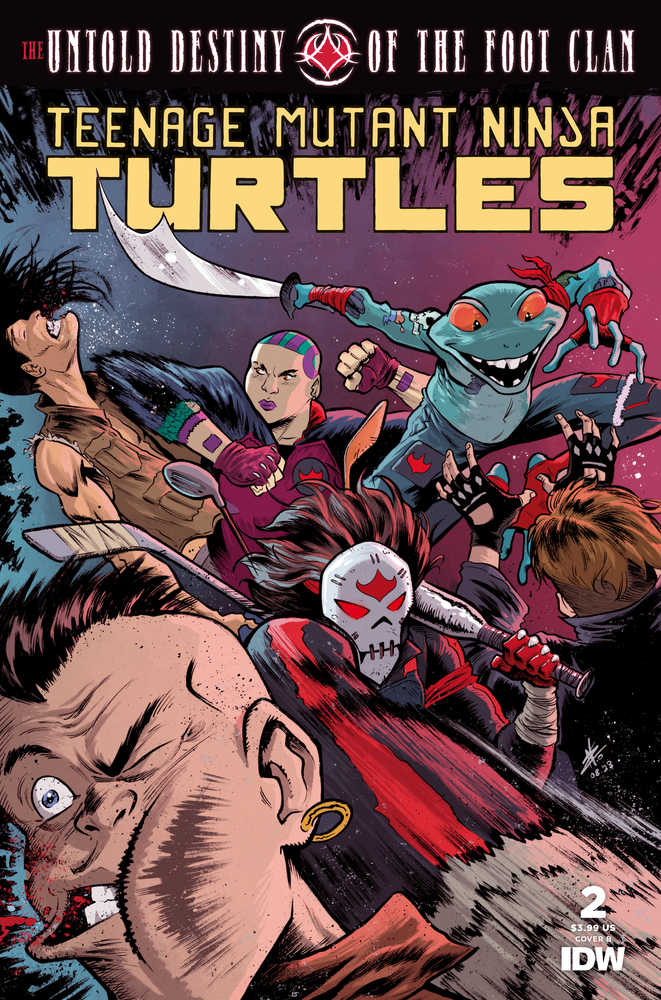 Teenage Mutant Ninja Turtles: The Untold Destiny Of Foot Clan (2024) #2B
