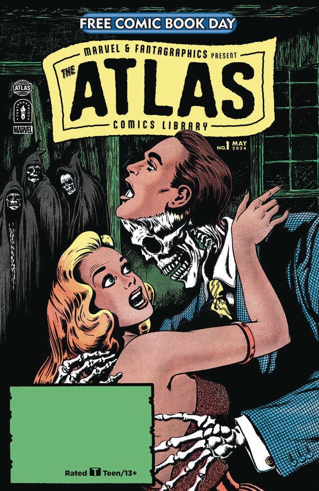 Free Comic Book Day 2024 Marvel & Fantagraphics Prsnt Atlas Comics Library